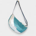 LUNA BAG | Upcycelte Cross Body Bag in blau